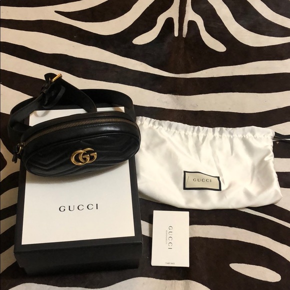 Sold 💔 Gucci GG Marmont leather belt bag - Picture 5 of 11